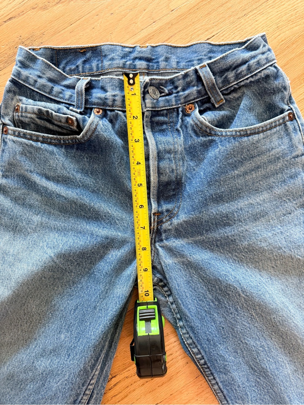 1980s Levi’s USA 701 Tag 28x32 Actual 26x28.75 - Picture 3 of 13